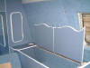 Calypso Campers UK - Graffiti Blue/Light trim Kitchen unit